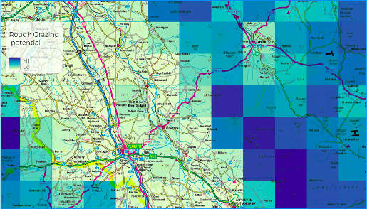 sample map created from agCensus data